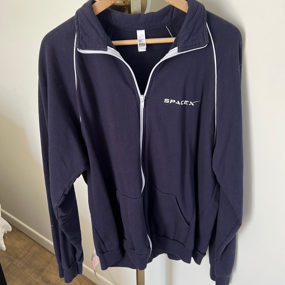SpaceX zip up jacket
